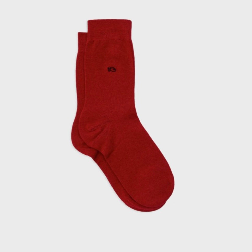 Chaussettes Coton Rouge Grenade