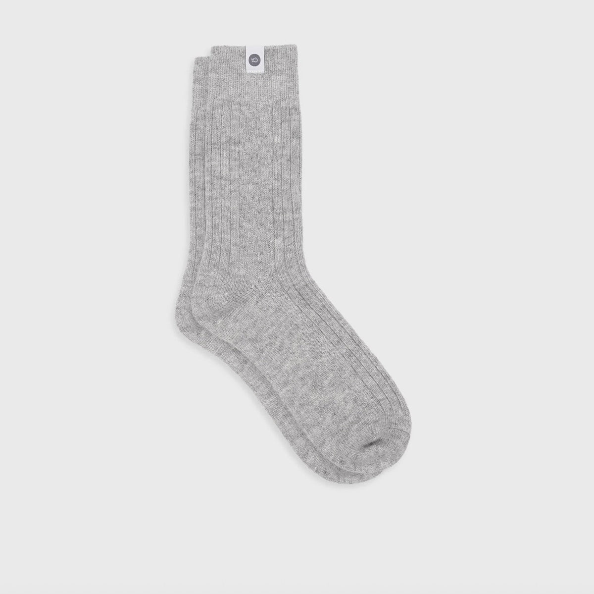 Chaussettes Laine Gris clair