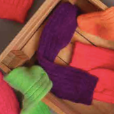 woolsens chaussettes alpaga violet
