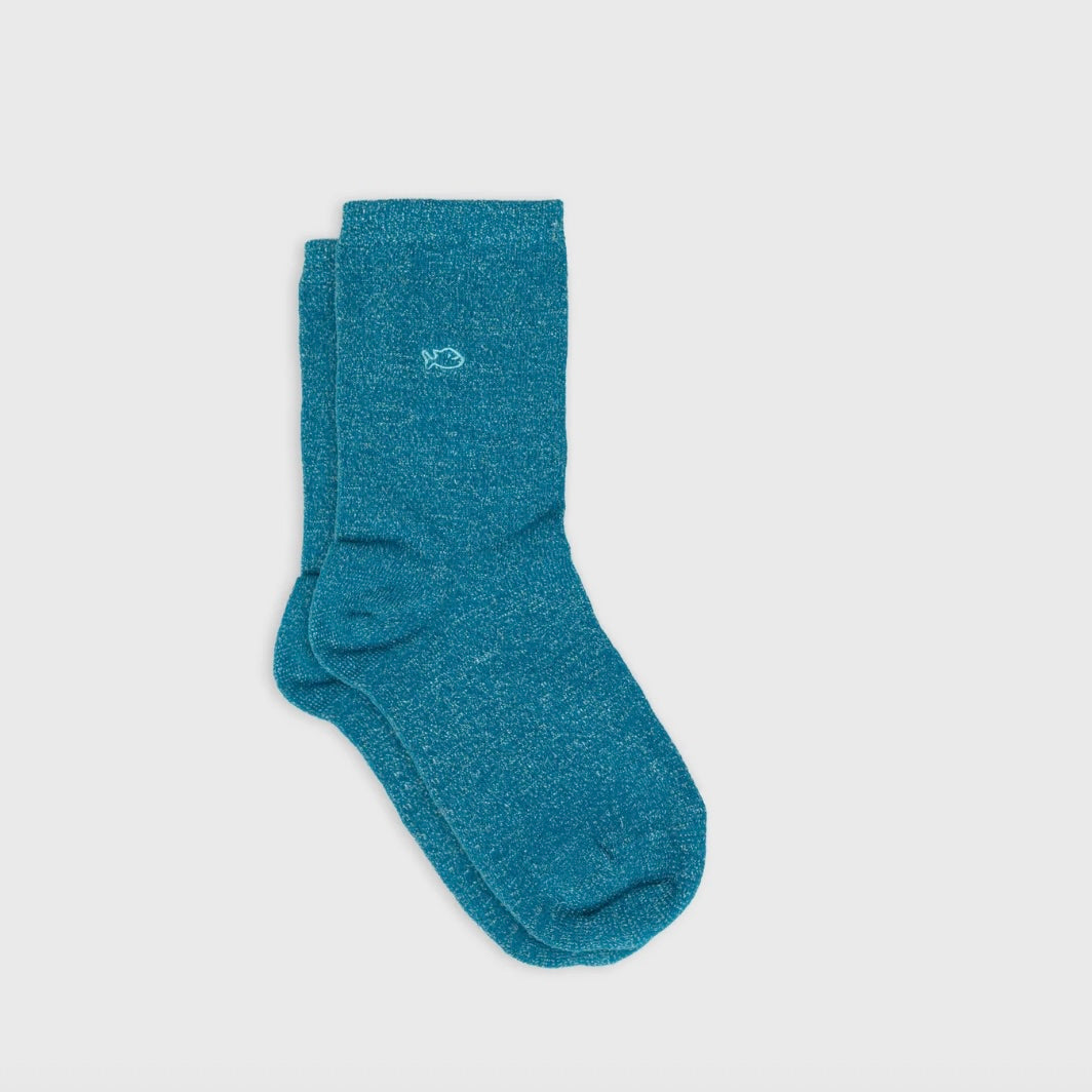 Chaussettes unies paillettes