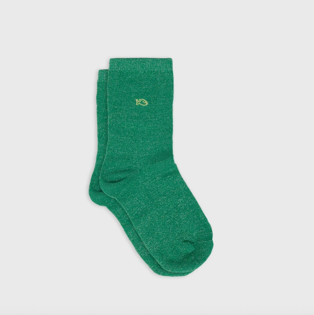 Chaussettes unies paillettes
