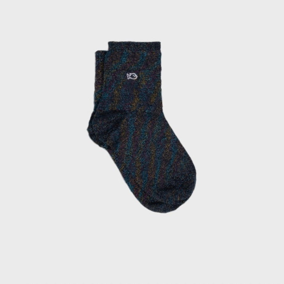 Chaussettes unies paillettes