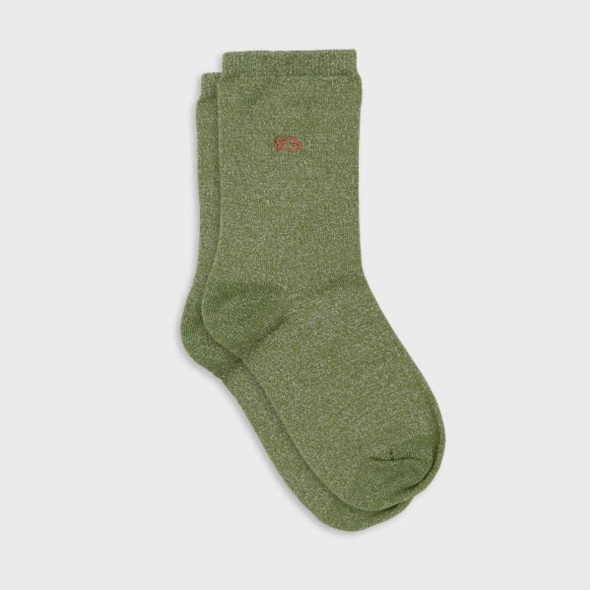 Chaussettes Paillettes Basilic