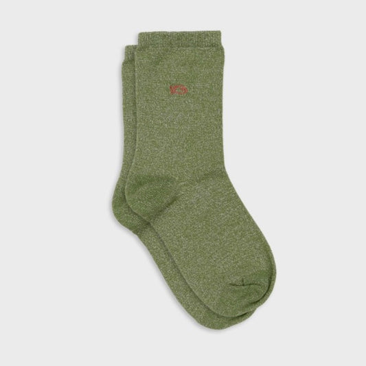 Chaussettes Paillettes Basilic