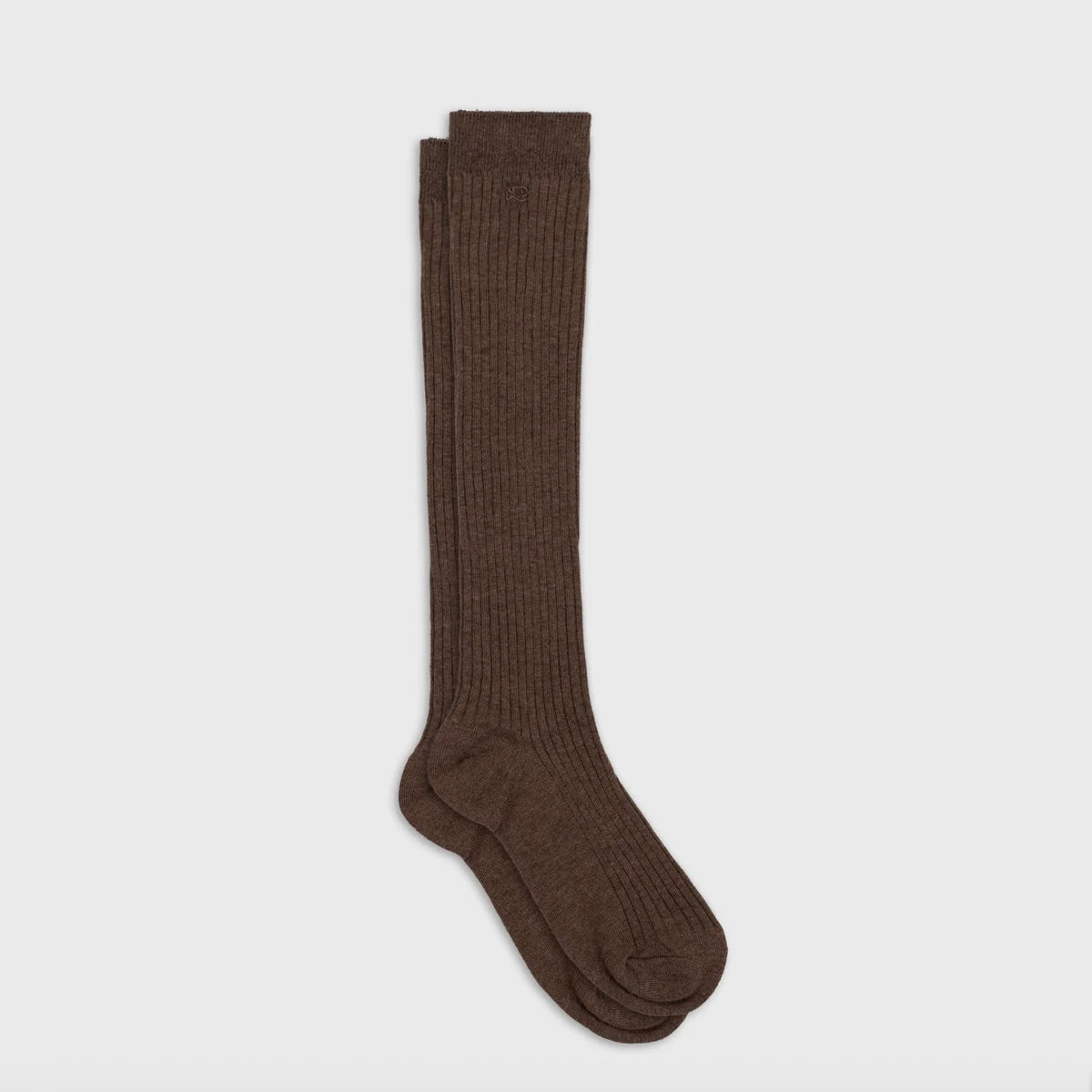 Chaussettes hautes Marron