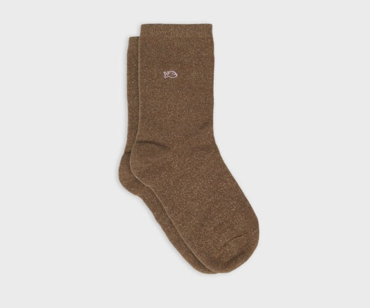 Chaussettes Paillettes marron Billybelt La cachette de M