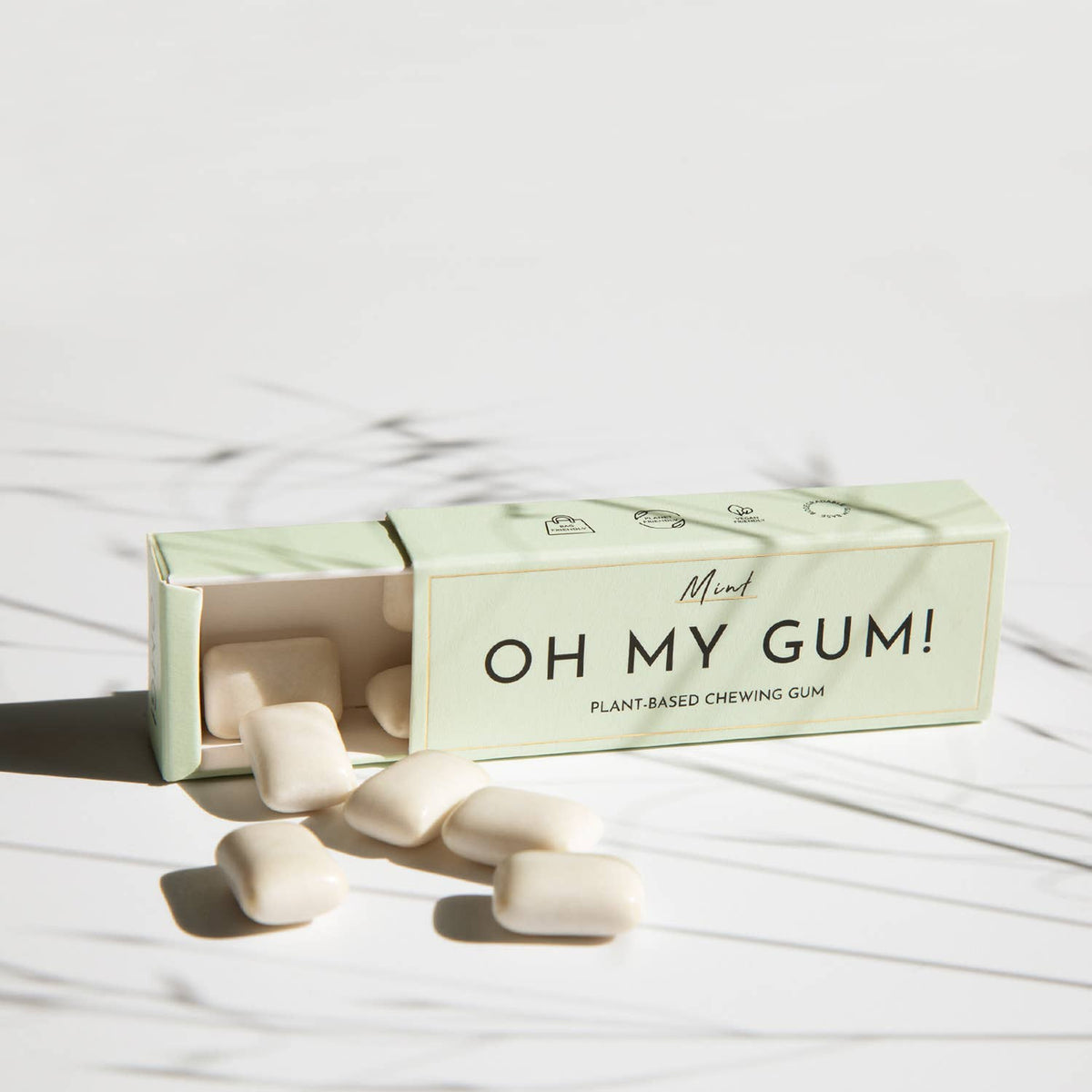 Chewing-gum à la menthe