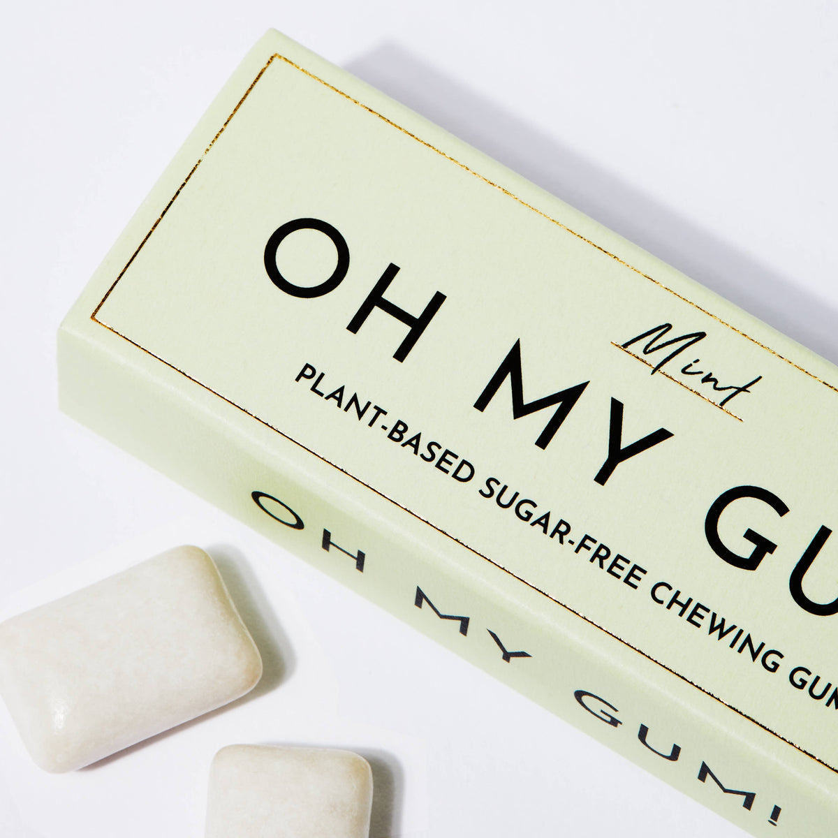 Chewing-gum à la menthe