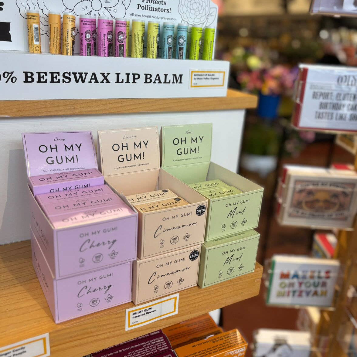 Chewing-gum à la menthe