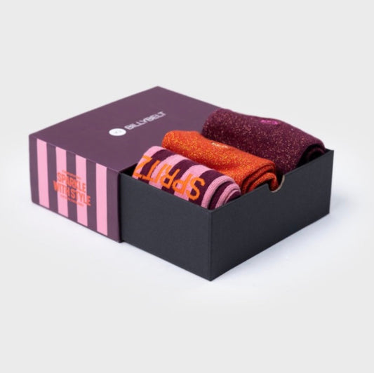 Coffret 3 Chaussettes Sparkle with style