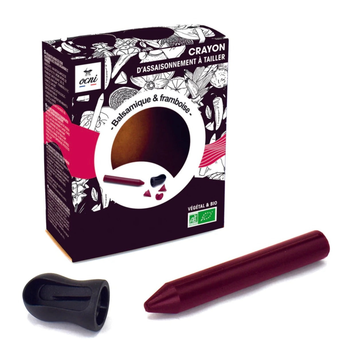 Coffret assaisonnement à tailler - Balsamique & framboise