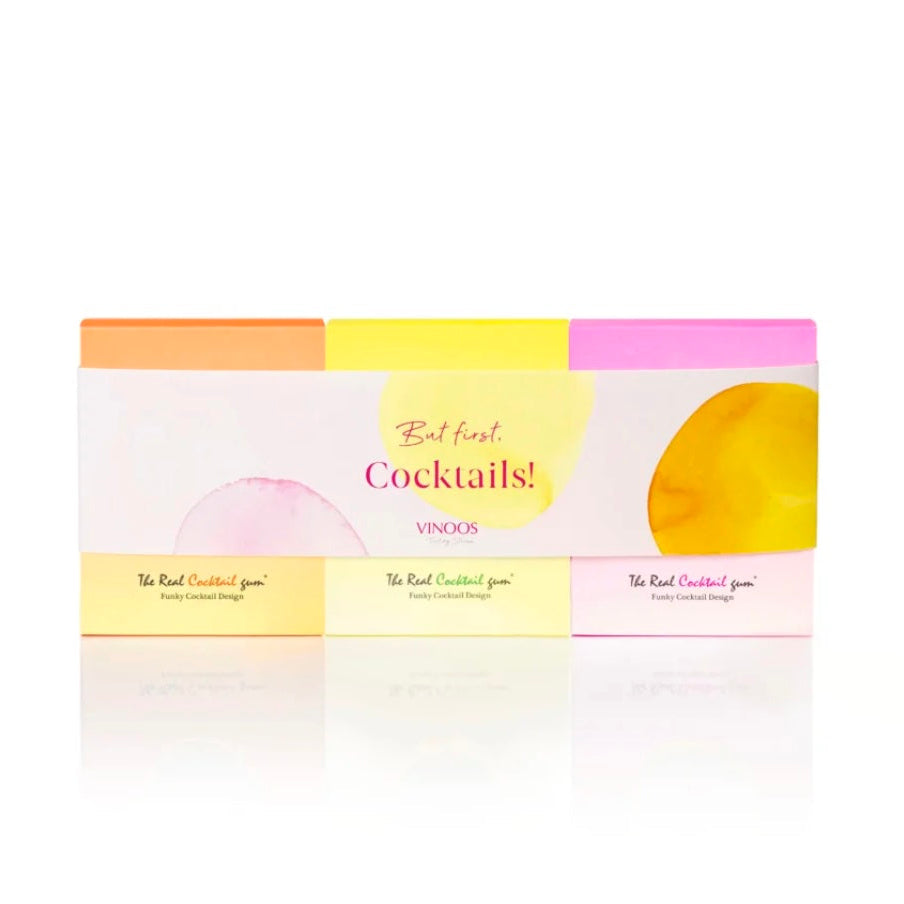 Coffret cadeau 3 boites cocktail