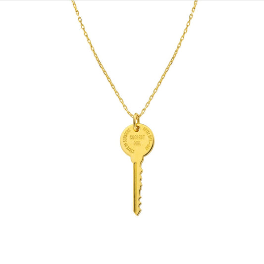 Collier Coolest key Or