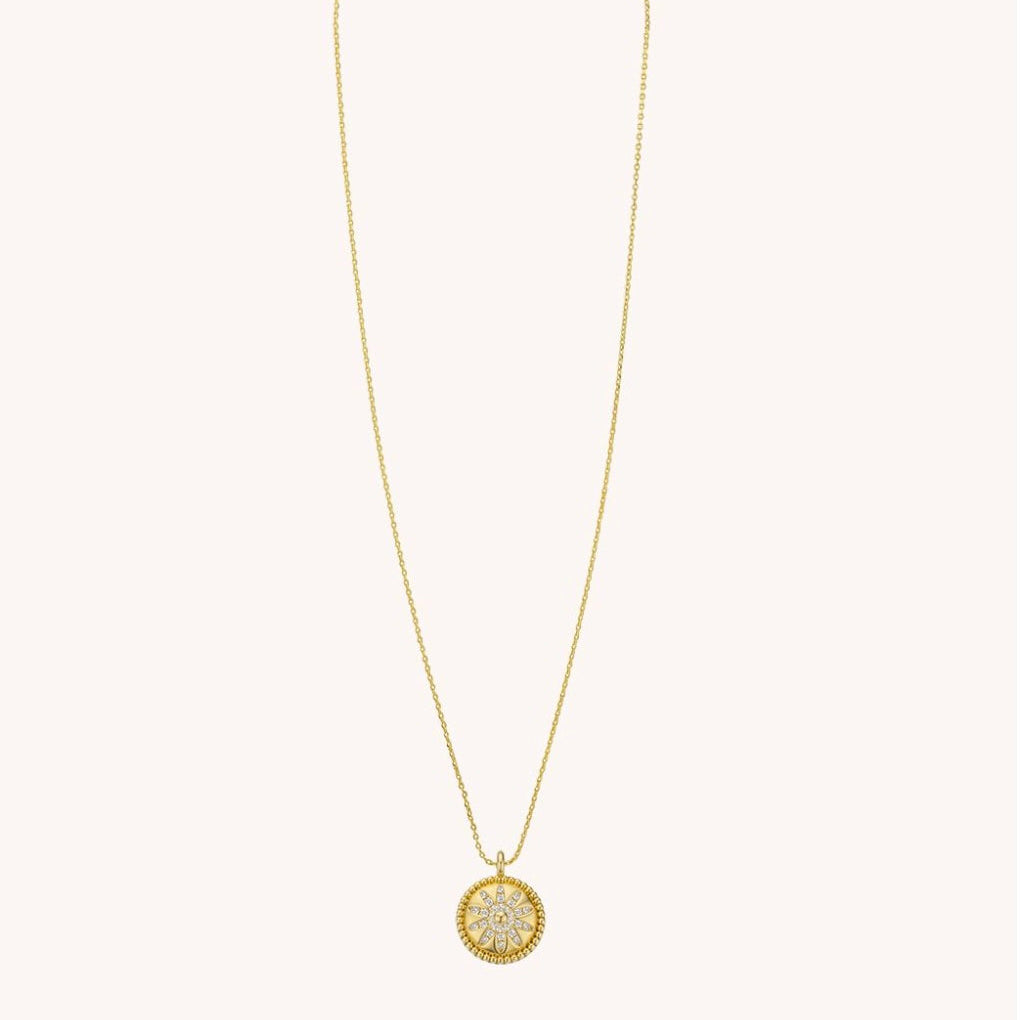 Collier Gold Flower