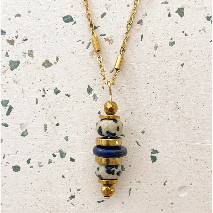 Collier Lorette Lapis Lazuli