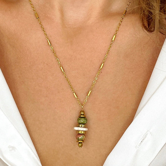 Collier Lorette Magnésite