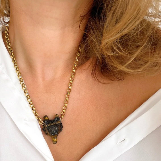 Collier Roch oeil de tigre