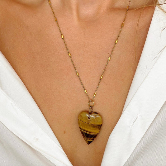 Collier Sixtine Oeil de tigre