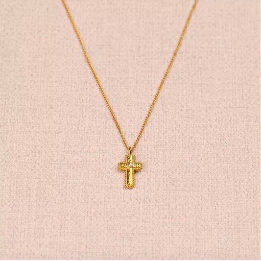 Collier pendentif croix