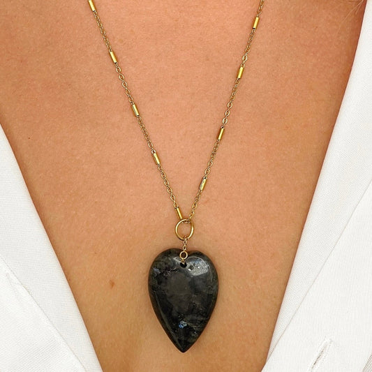 Collier Sixtine Larvakite