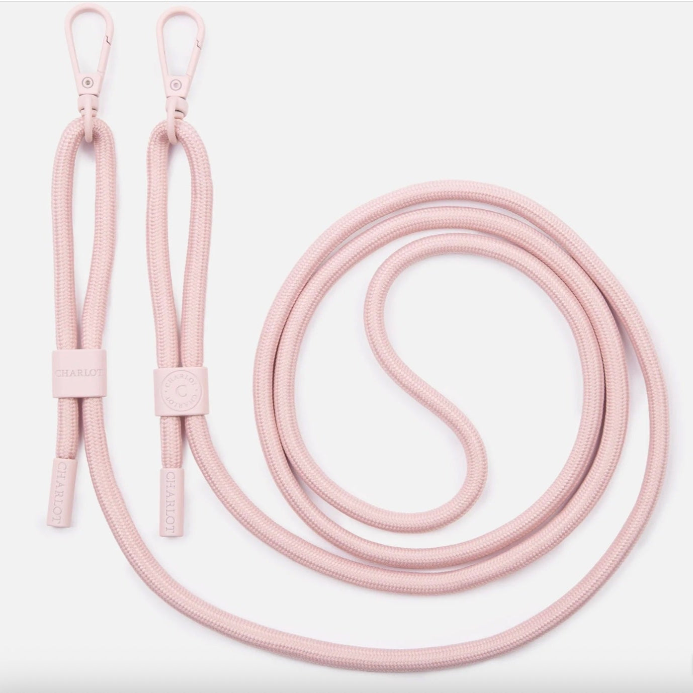 Cordon téléphone - Rose poudré