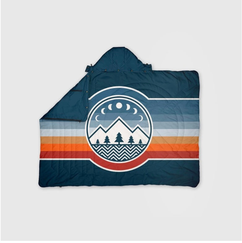 Couverture de voyage - Capuche Camp Vibes 2