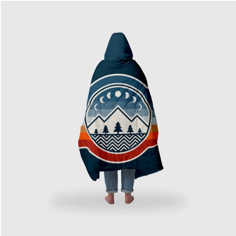 Couverture de voyage - Capuche Camp Vibes 2
