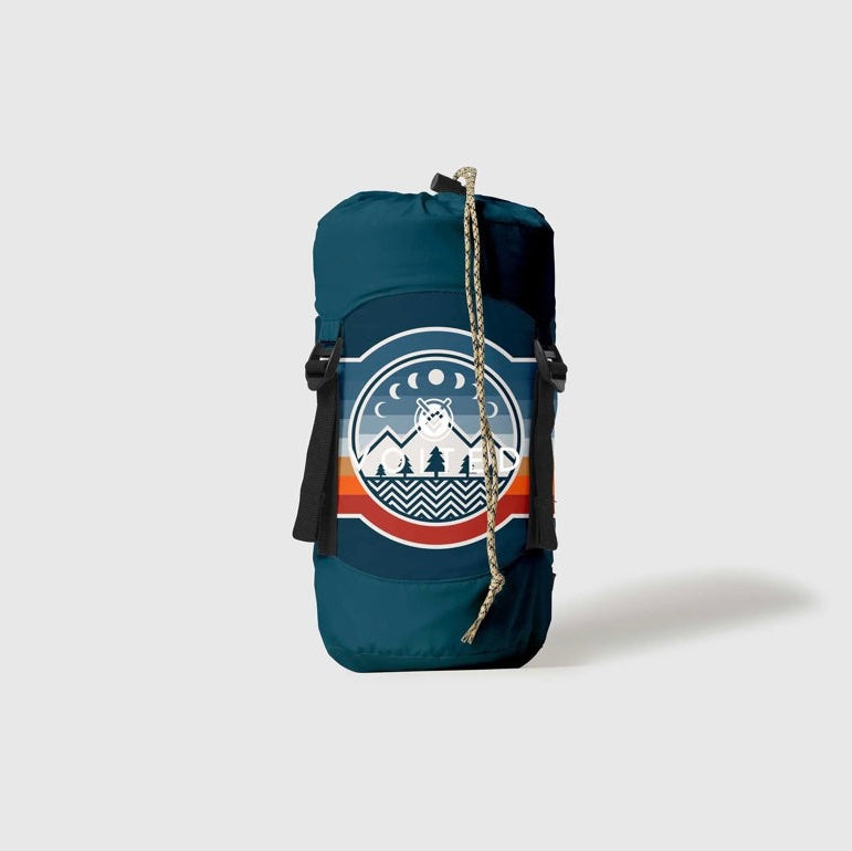 Couverture de voyage - Capuche Camp Vibes 2