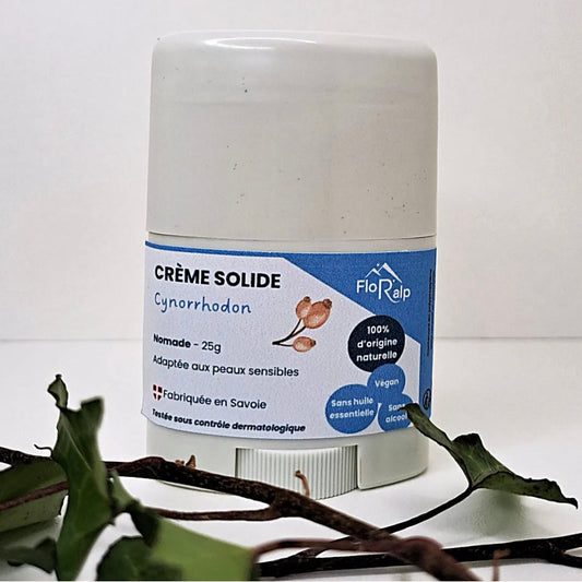 Crème hydratante naturelle solide - Cynorrhodon