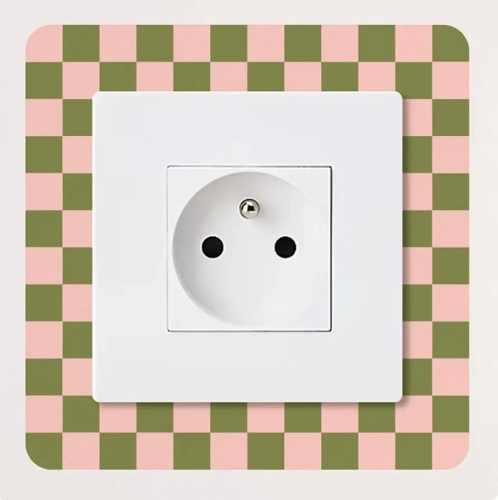 Décoration adhésive pour prises et interrupteurs beau Beau La cachette de M