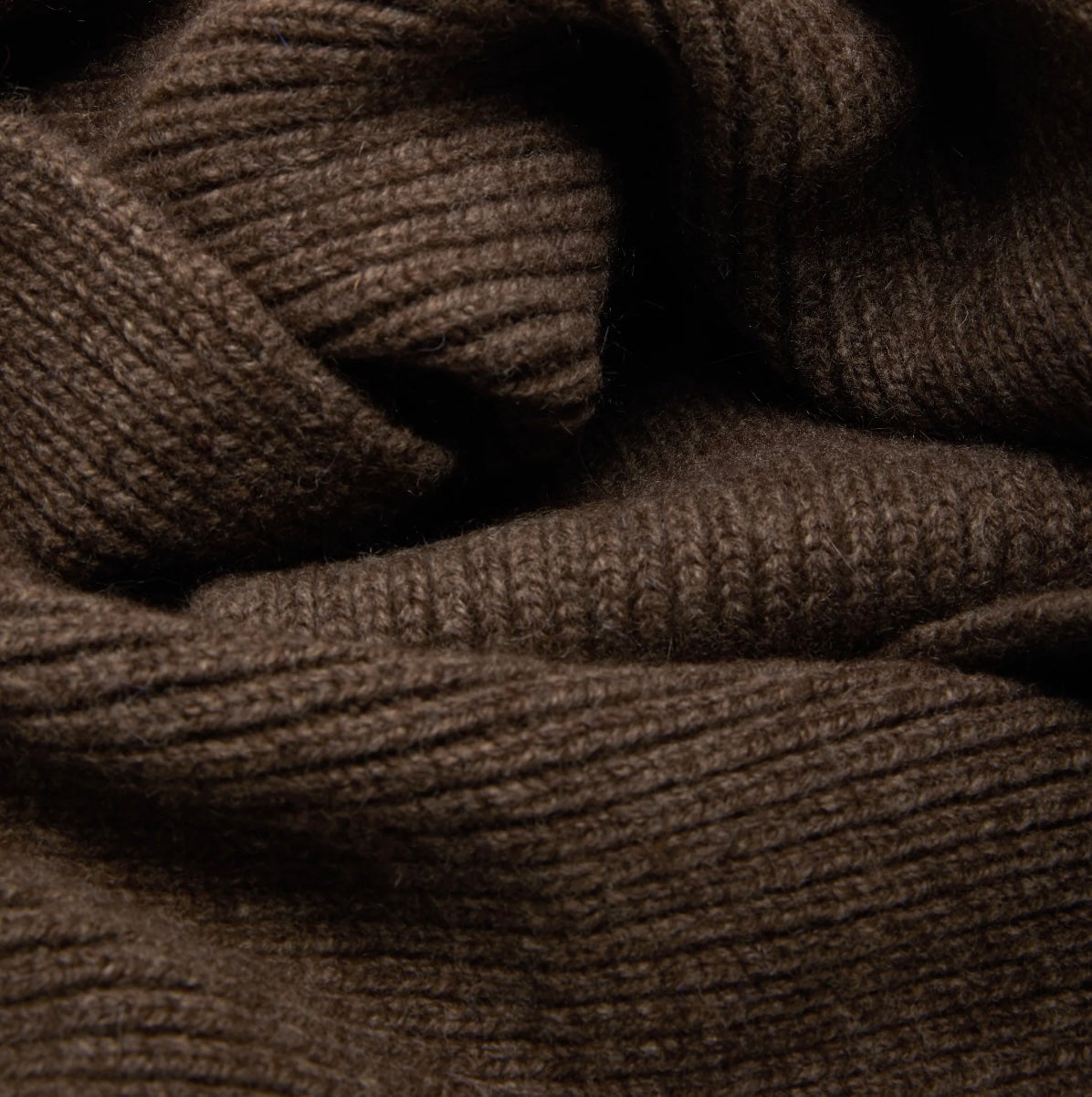 Écharpe Laine et Angora Mocha