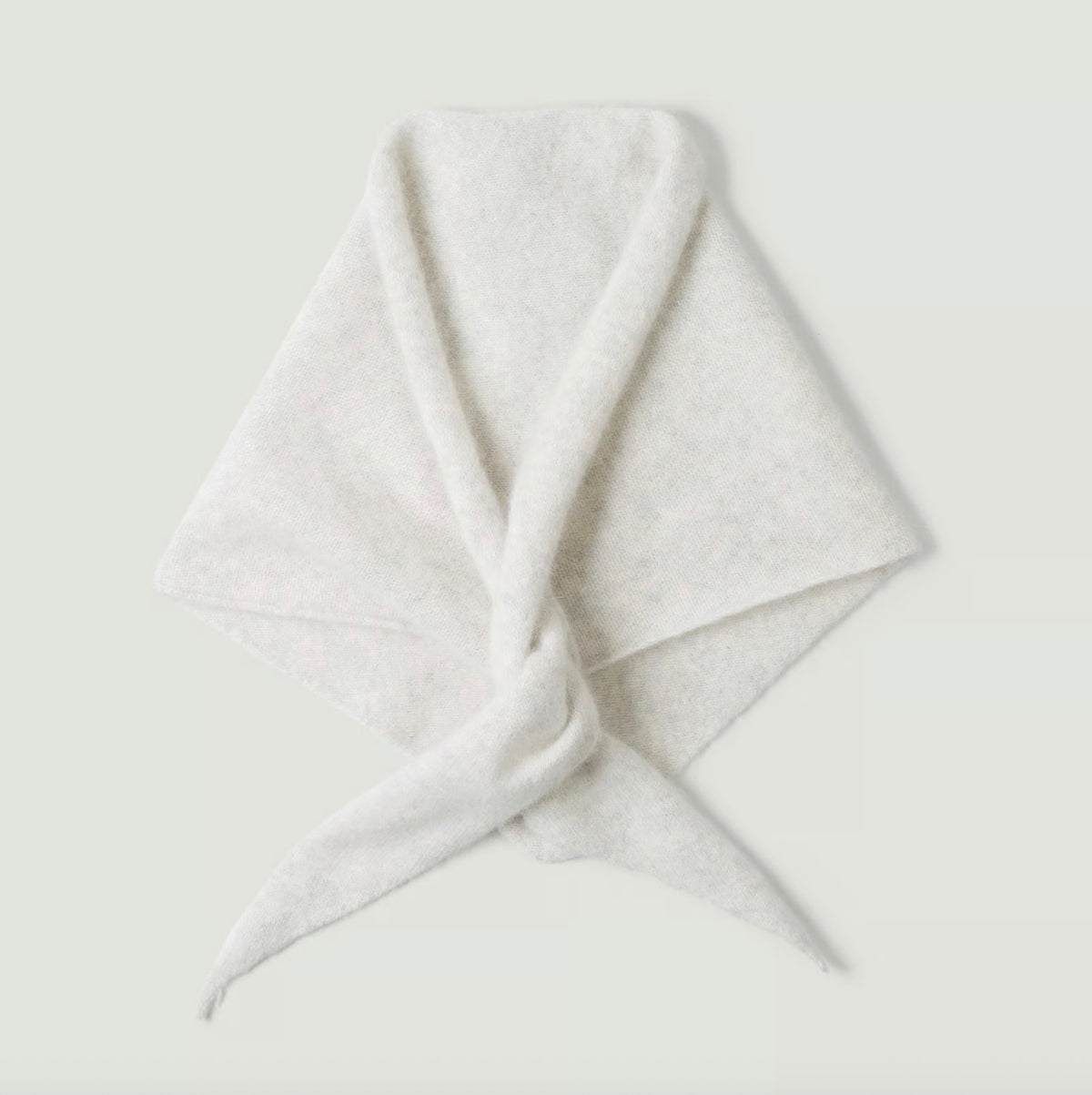 Écharpe triangulaire Laine et Angora Moon