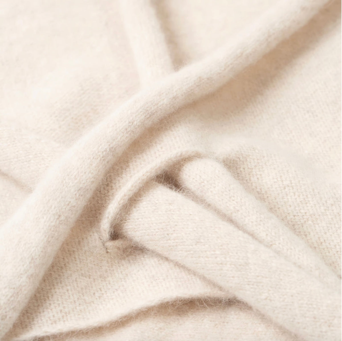 Écharpe triangulaire Laine et Angora Natural