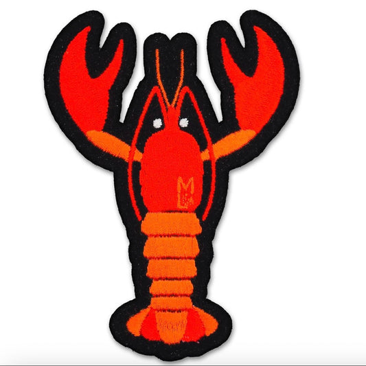 Ecusson - Big homard orange