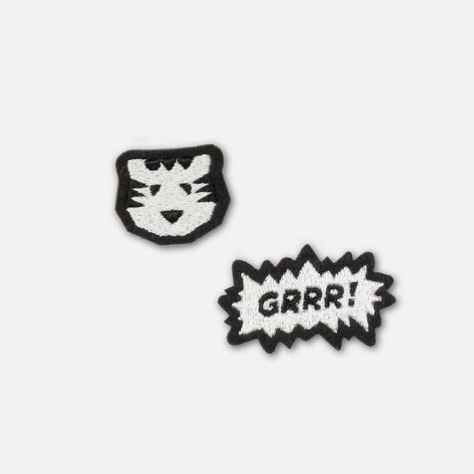 Ecusson autocollants - Tigre GRRR