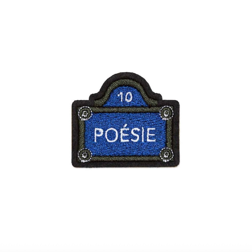 Ecusson plaque poésie