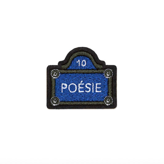 Ecusson plaque poésie