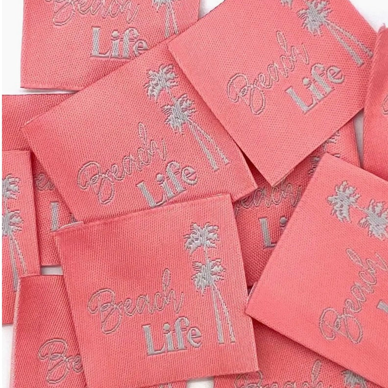 Etiquette tissée à coudre