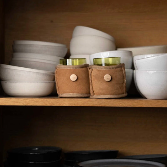 Étui Isotherme Expresso - Camel Suede