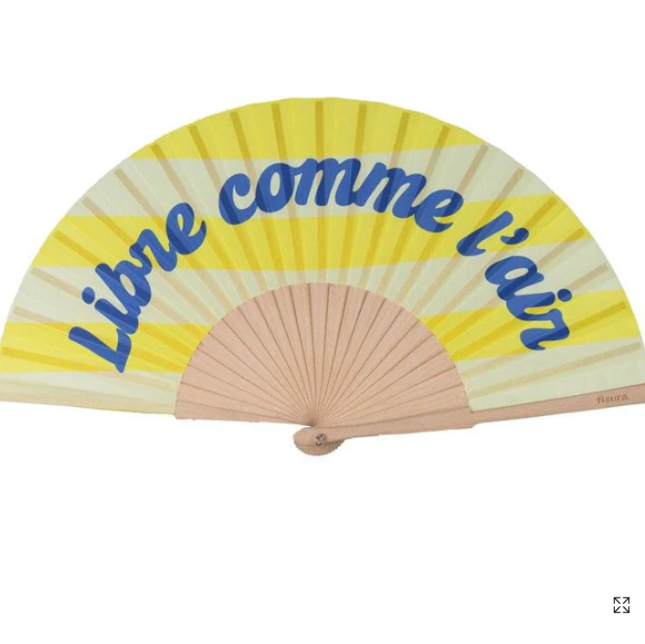 fisura eventail libre comme l'air