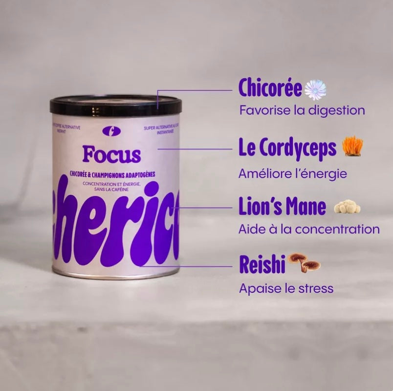Focus Chicorée  & champignons adaptogènes