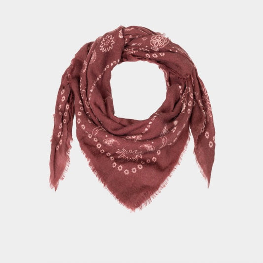 Foulard Louise Bordeaux