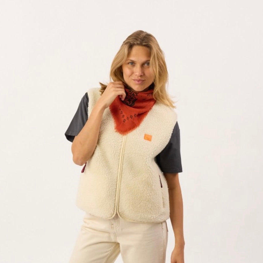 Foulard Sacha Brique