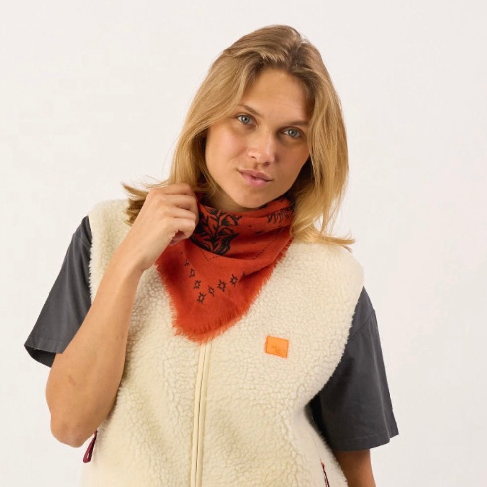 Foulard Sacha Brique