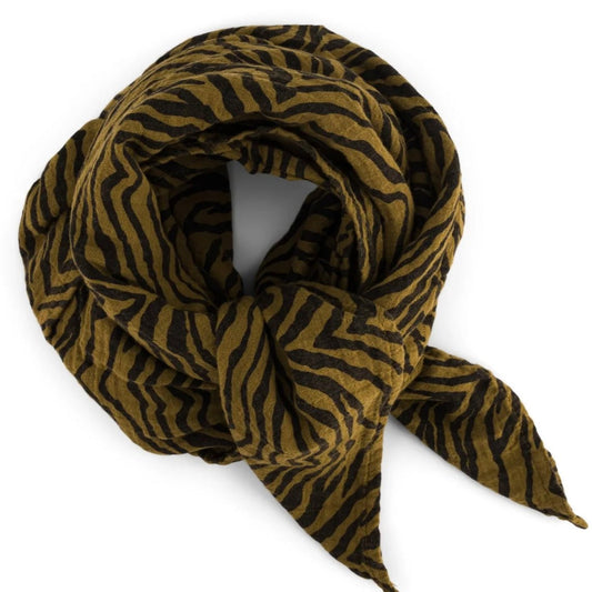 Foulard Zebrou Tapenade