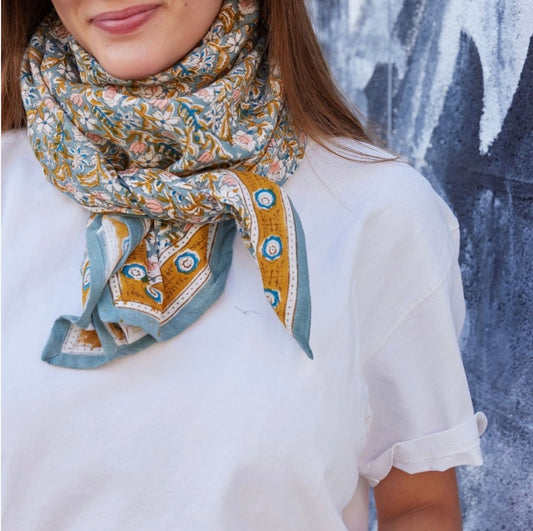Foulard absynthe Vert de gris