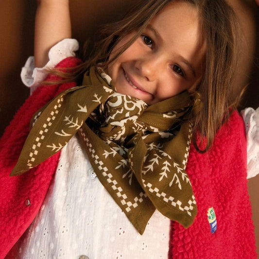 Foulard bandana Kaki