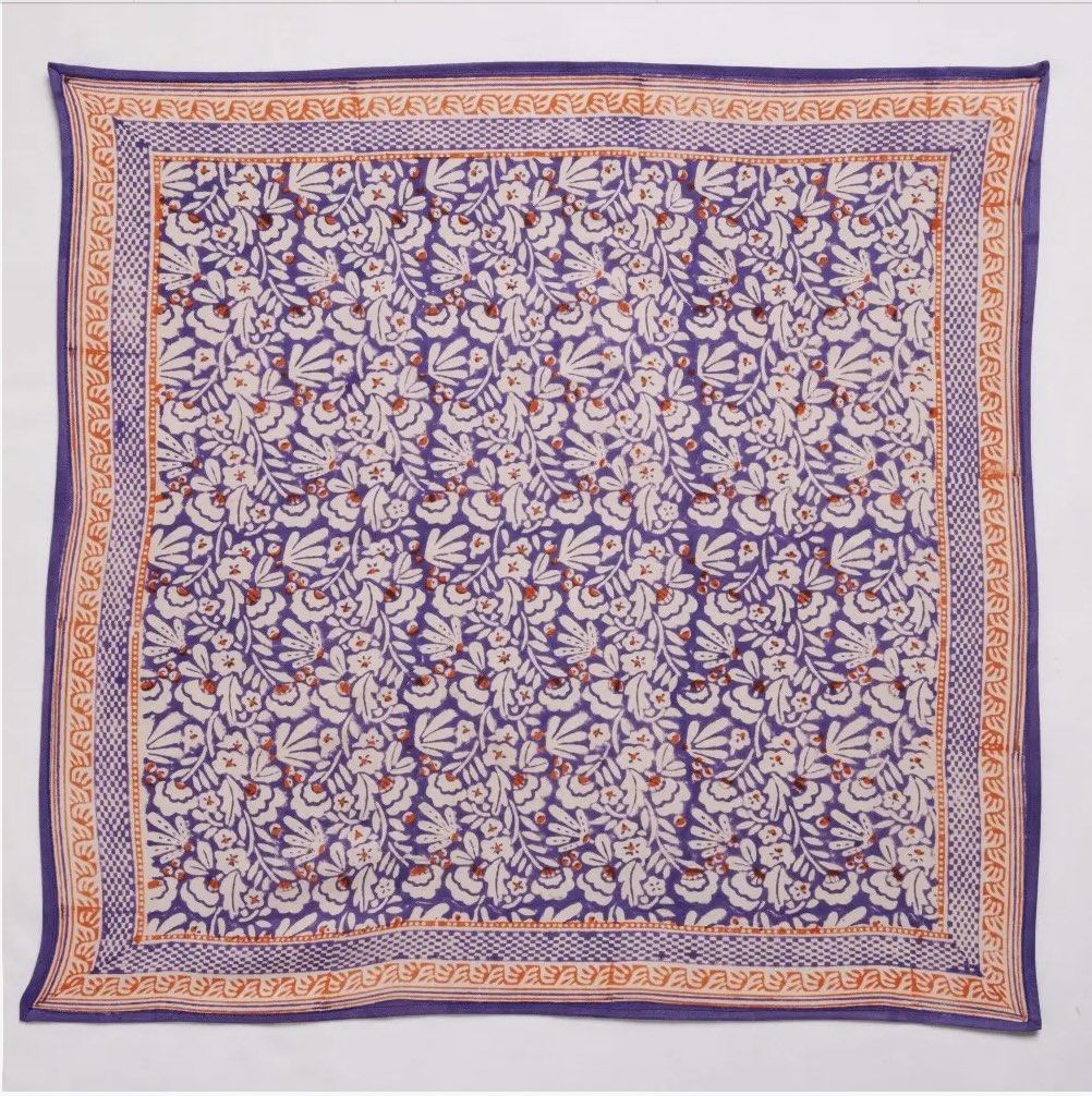 Foulard Iris Violine