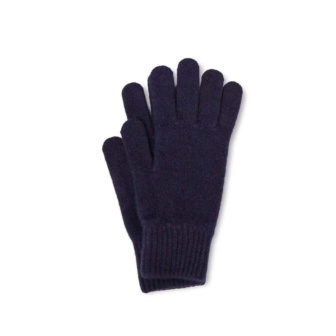 Gants Laine et Angora Navy Mix