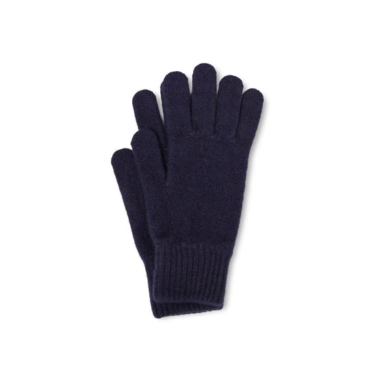 Gants Laine et Angora Navy Mix